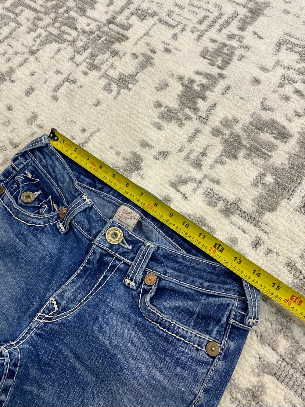 Y2k True Religion Low-Rise Bootcut Jeans - Picture 9 of 10